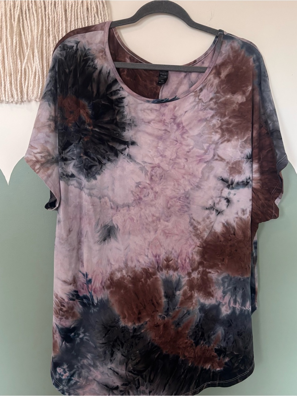 Relaxed Tie-Dye Short Sleeve Tee